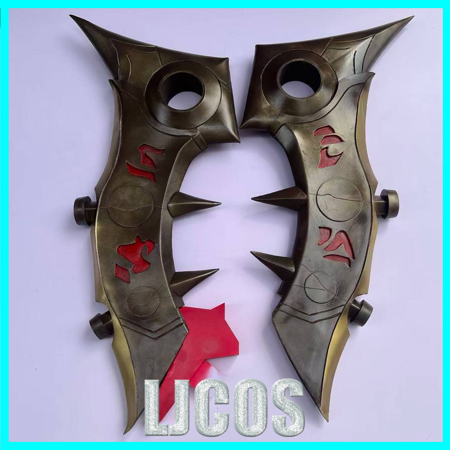 Briar Cosplay Prop - Косплей-аксессуары LOL Briar Shackles для Хэллоуина,