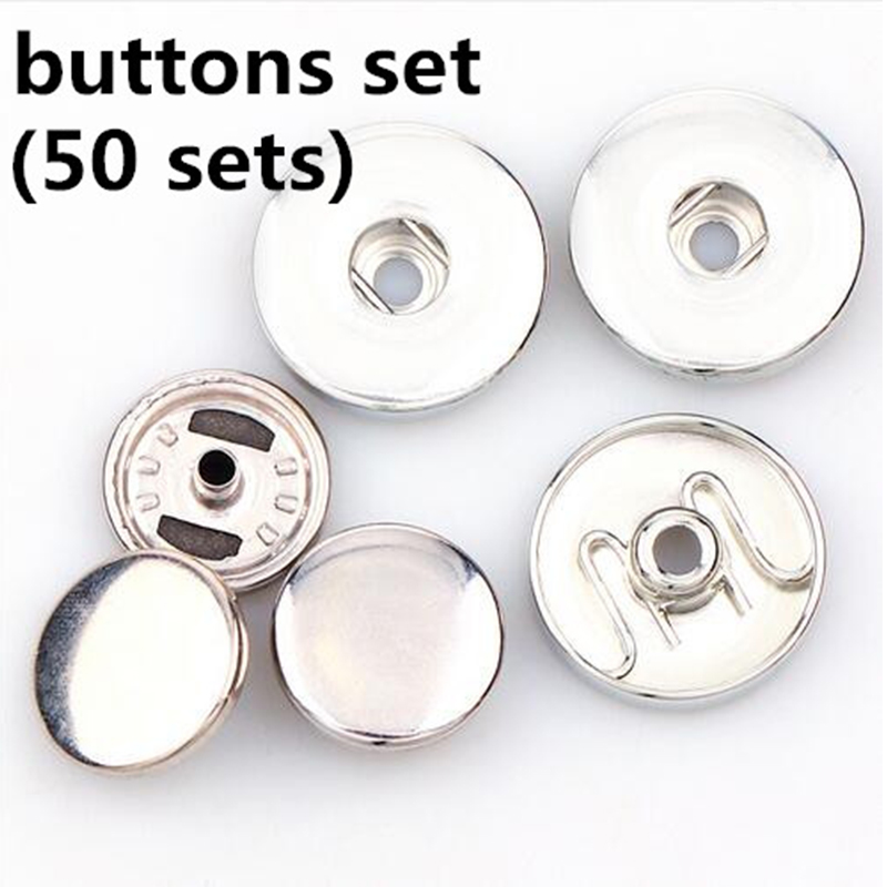Snap Fastener Set - 50 комплектов наборов для крепления кнопок-защелок
