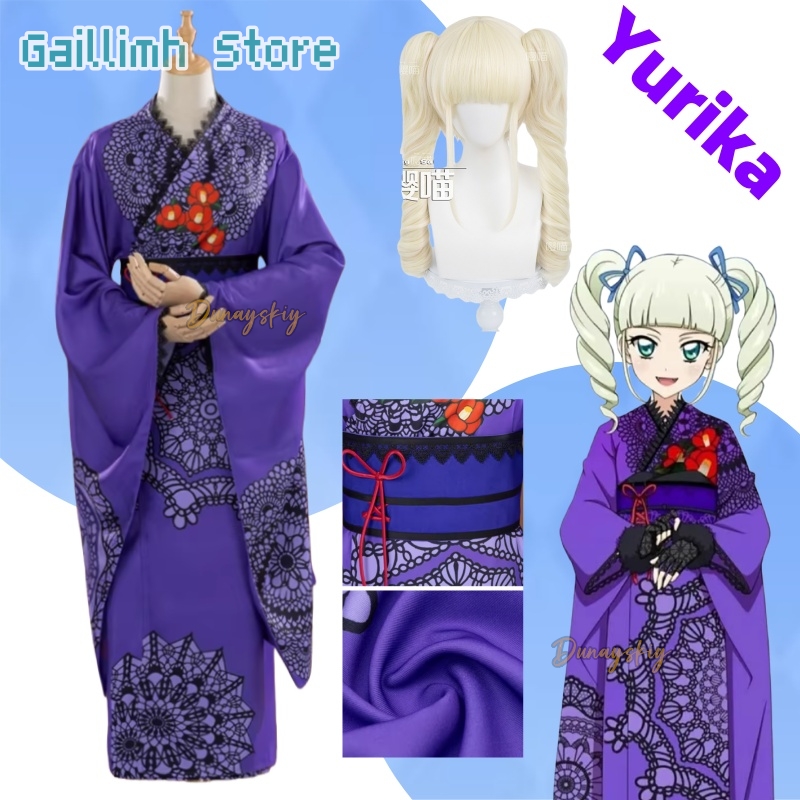 Айкацу! Юрика Туду Юката кимон – обзор и цена Free Cosplay Prop Patterns