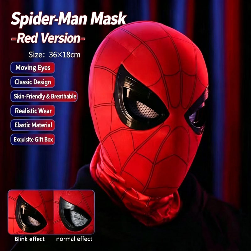Маска Человека-Паука с подвижн – обзор и цена Cosplay Prop Display