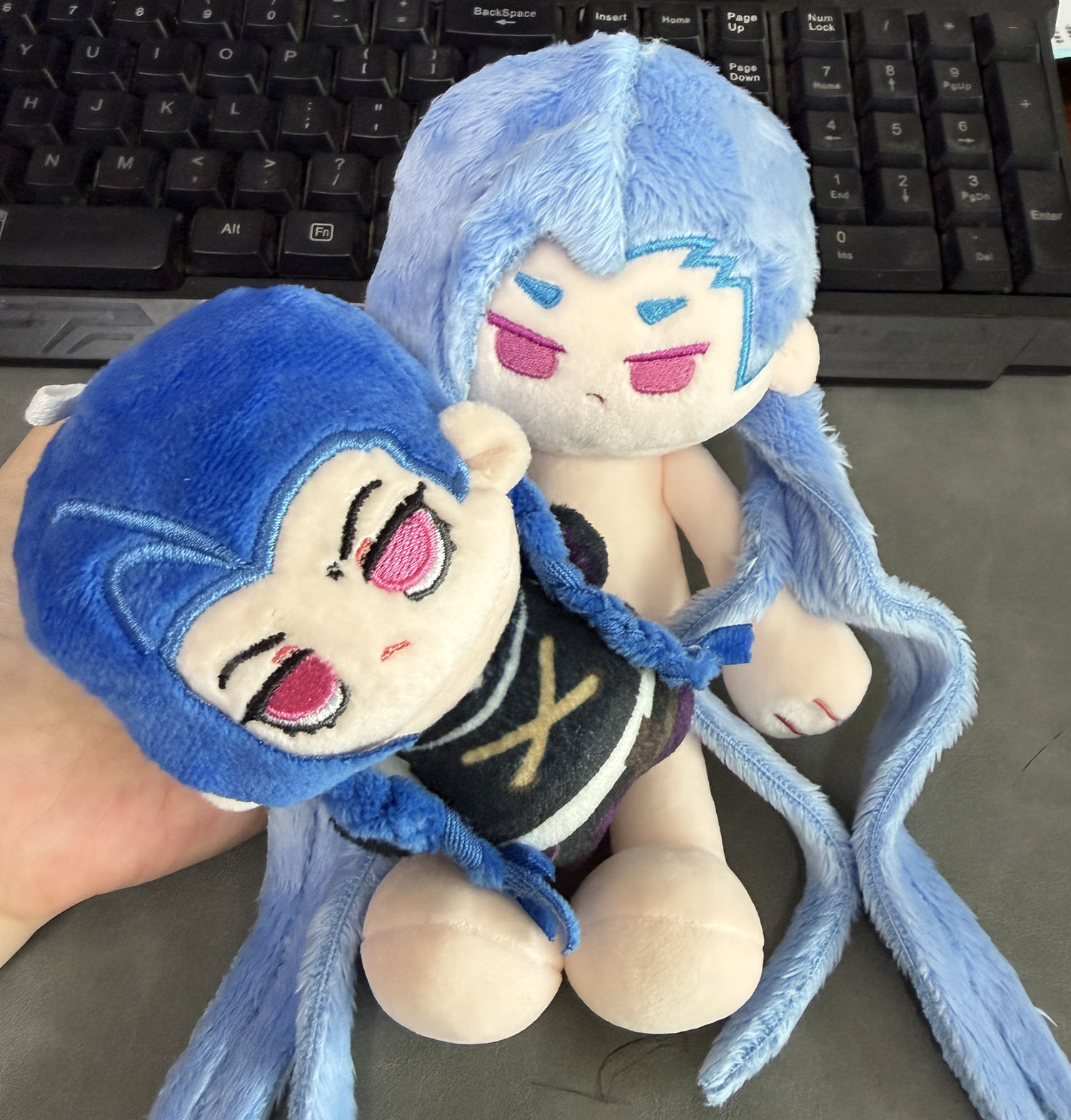Плюшевая игрушка-брелок Джинкс – обзор и цена Cosplay Plushie Prop